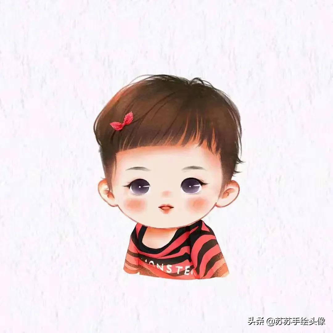 可爱又摆烂的萌娃头像,可爱到极点的萌宝头像