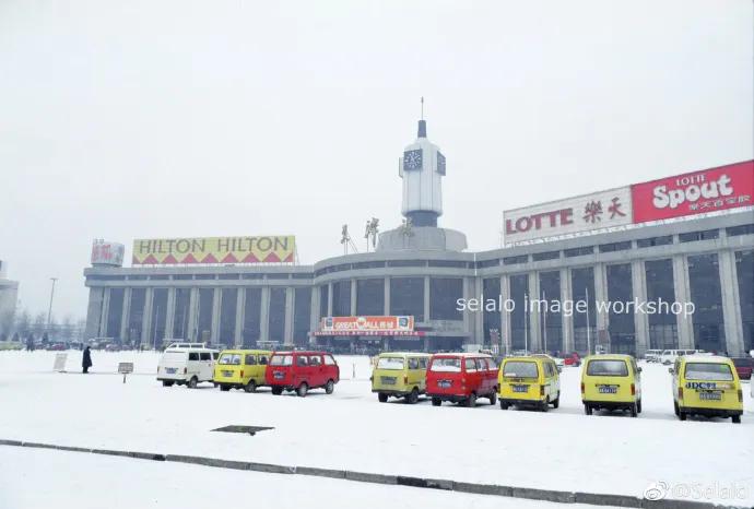 天津百年老街图,百年天津老照片