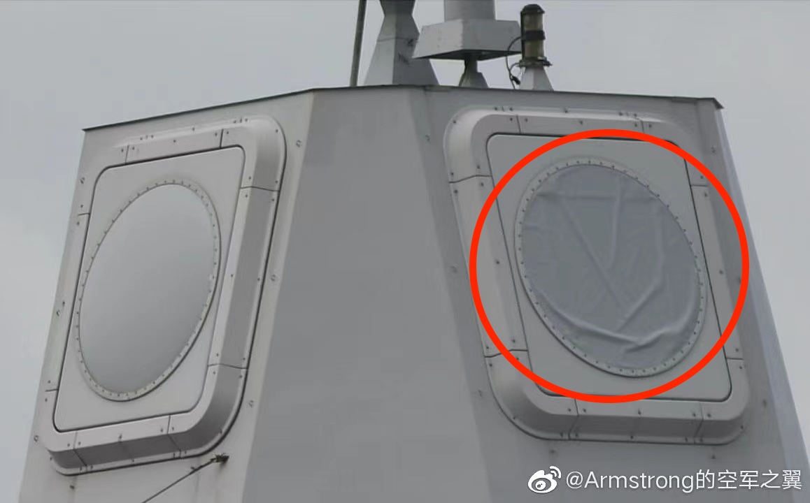 长见识了，相控阵雷达罩子竟然是充气的，荷兰护卫舰在日本出洋相