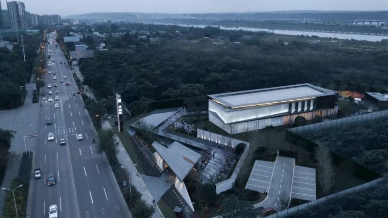 上海东原阅城现状,上海日清建筑景观