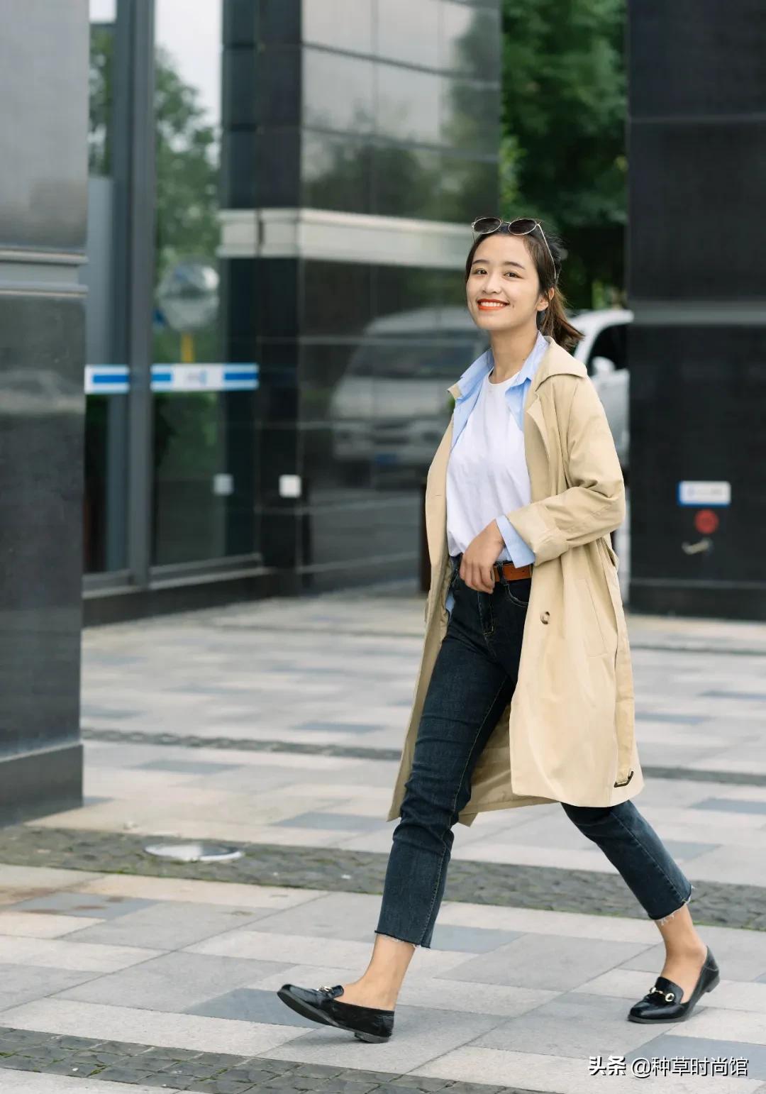 秋天风衣就选这样的,今秋流行的风衣款式
