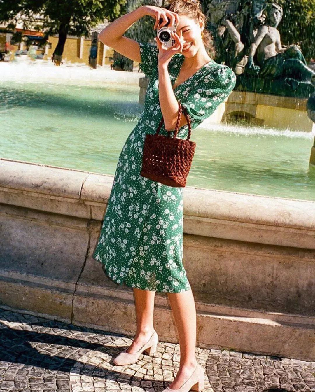 种草好物紫色裙子,种草裙子春季