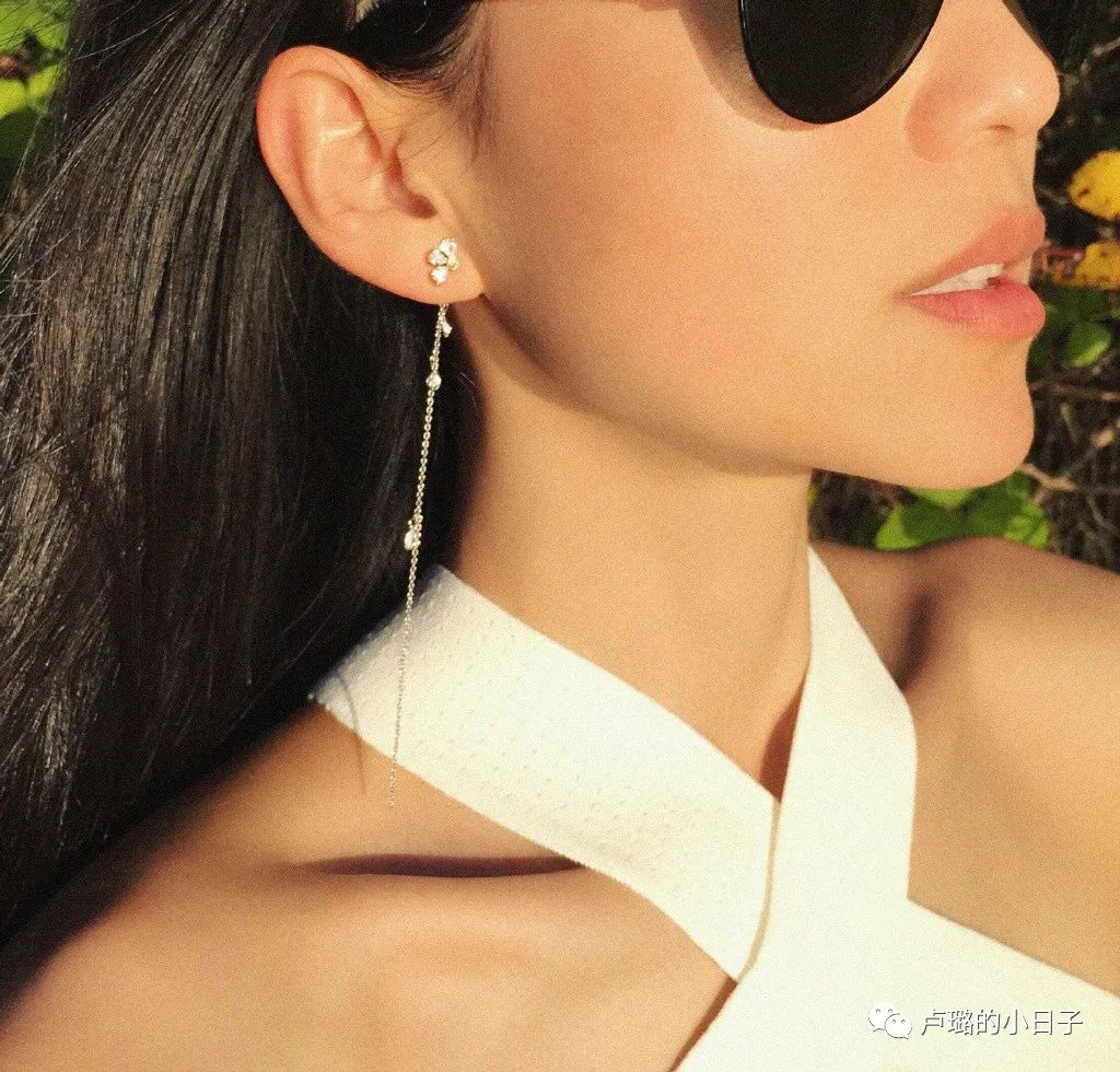 高级气质的流苏耳线,轻奢高级感耳线