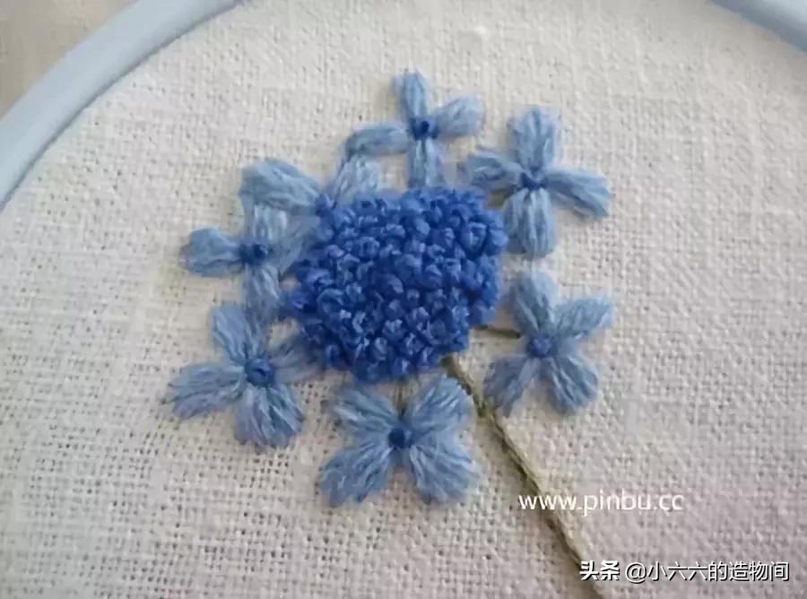 刺绣打籽绣教程,中国结刺绣针法教程