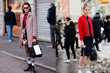 冬天黑裙子配啥色的打底袜,秋冬季黑裙配啥颜色袜子