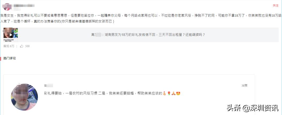 弟弟结婚20万彩礼女方不带回,弟弟没钱结婚哥哥要出几万礼金吗