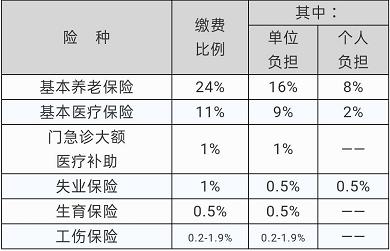 社保费用都有哪些标准,为什么每个人的社保费用不一样