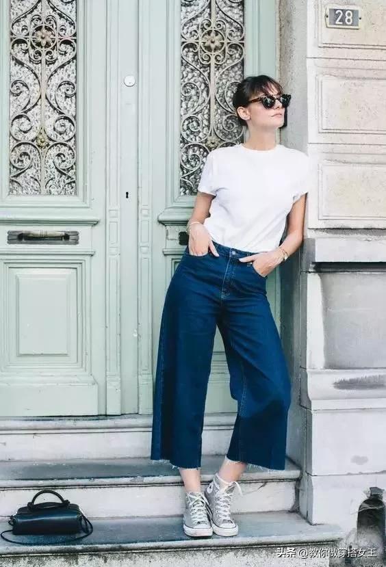 春天穿搭帆布鞋,春天倪妮穿衣搭配