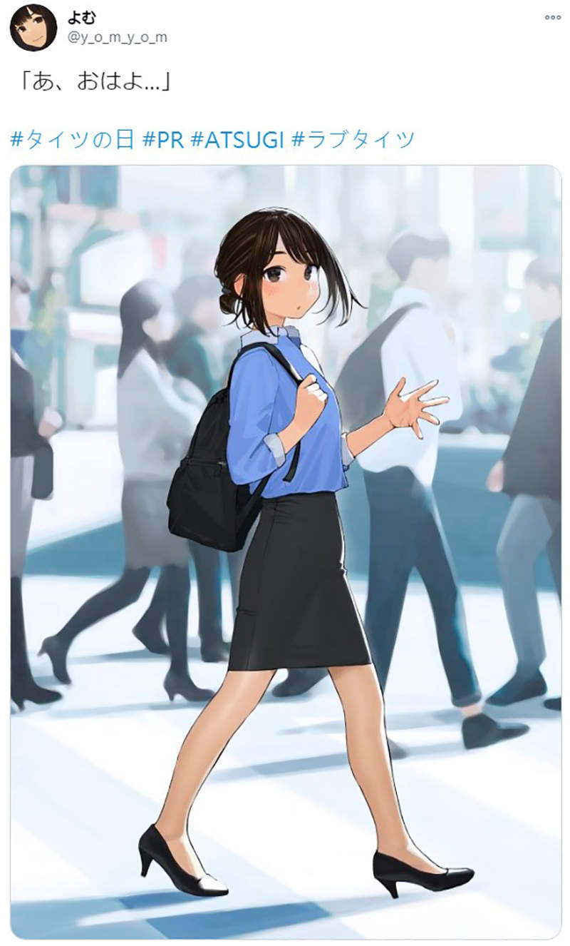 日本厂商请画师绘制裤袜美女图,结果引来女性愤怒