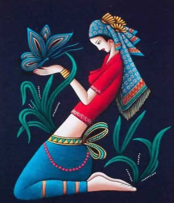 贵州扎染艺术简介,苗族蜡染艺术作品欣赏