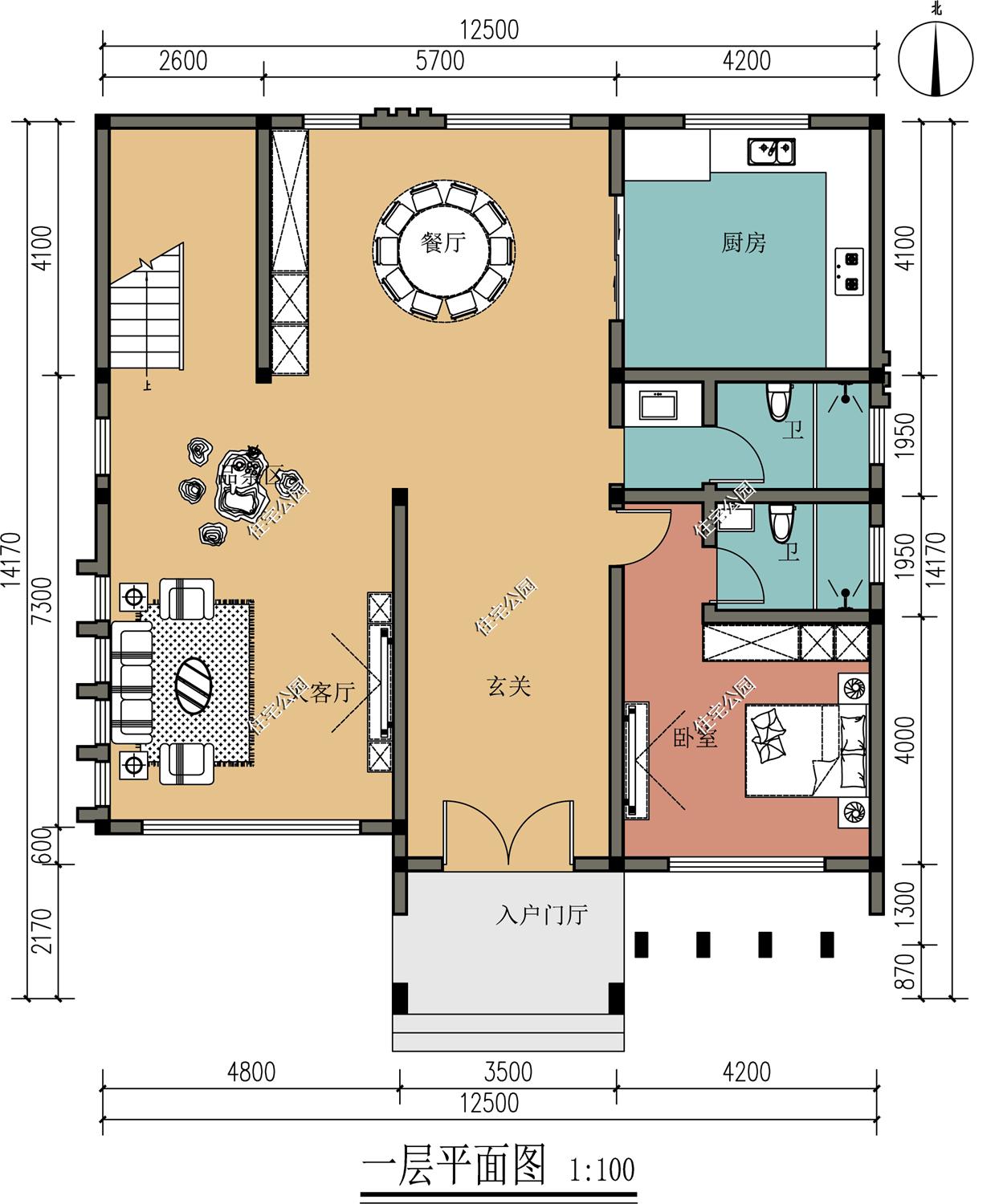 农村自建二层别墅图纸求推荐,1000套农村自建房图纸分享