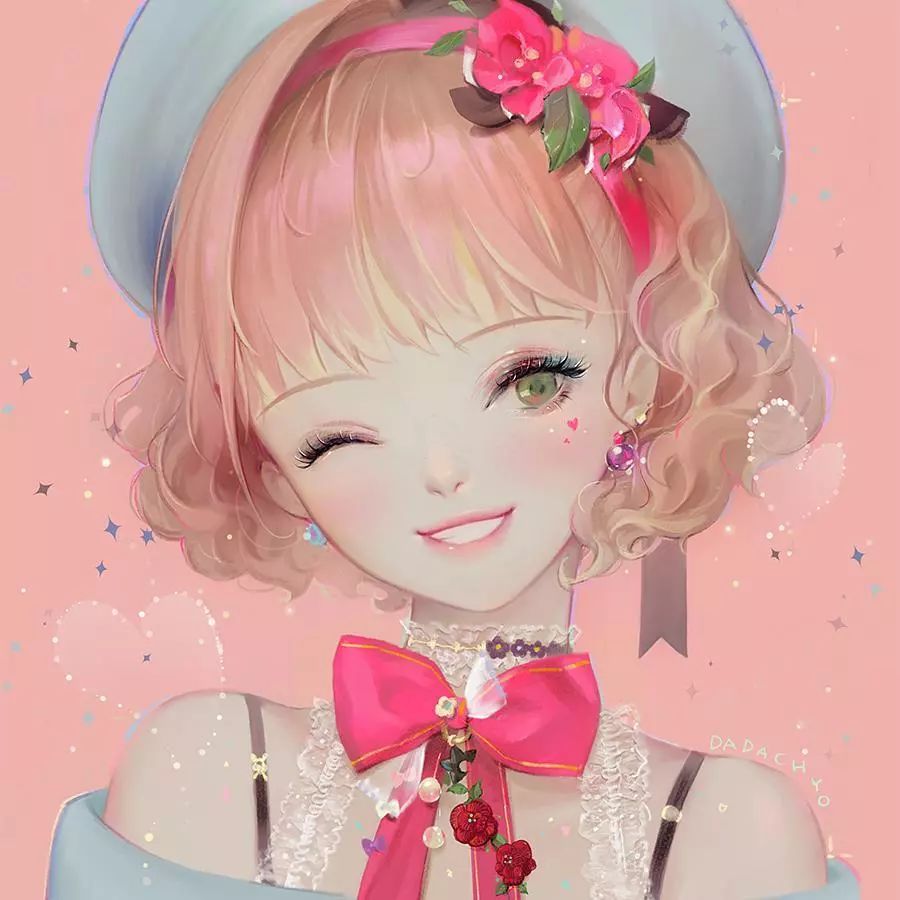 大佬画动漫人物仙气十足手绘,大佬画的古风图手绘