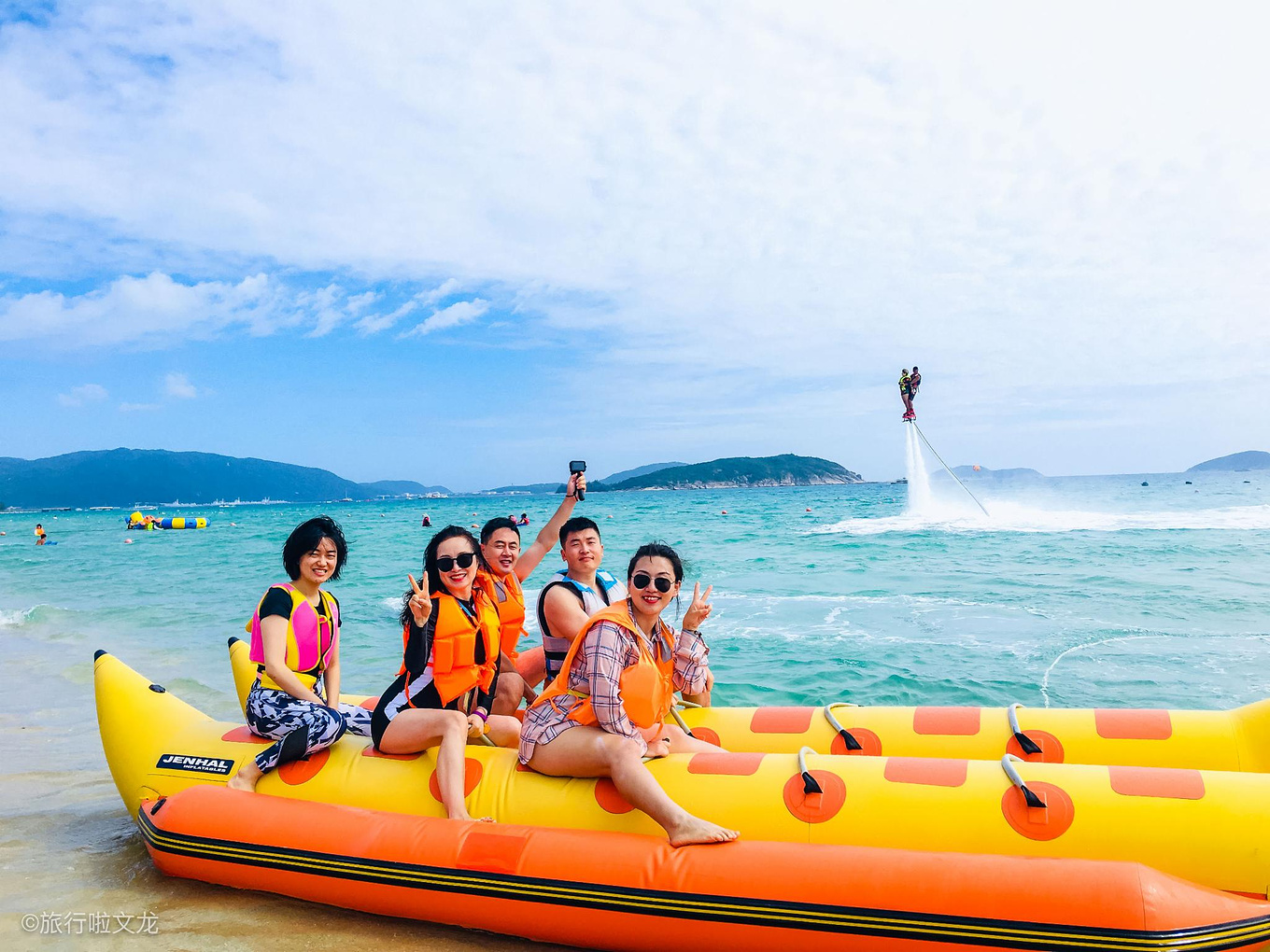 三亚的清晨和晚上,三亚的黄昏美不胜收