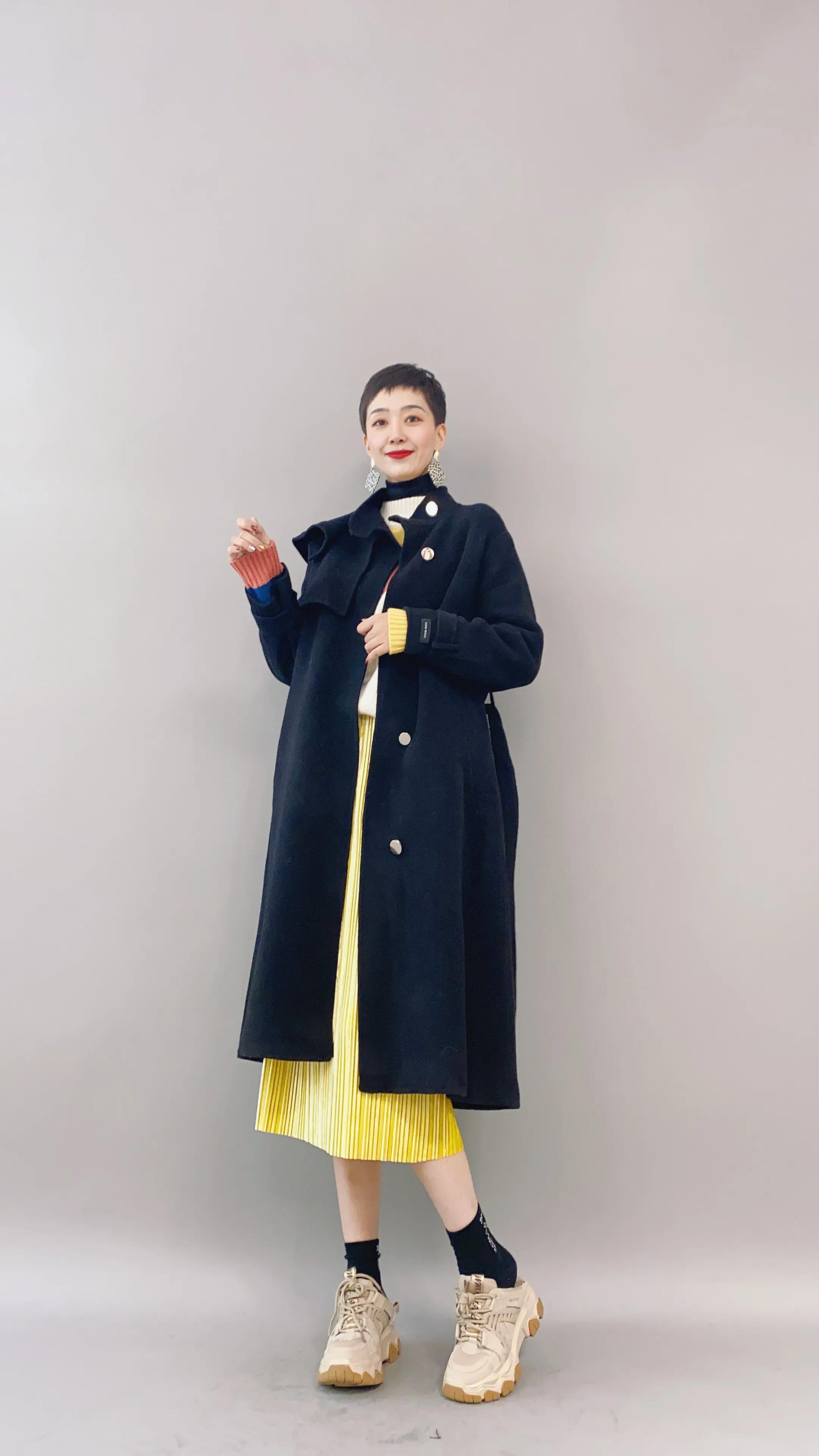 可拆卸领羊毛大衣，让你的秋冬更添时尚！