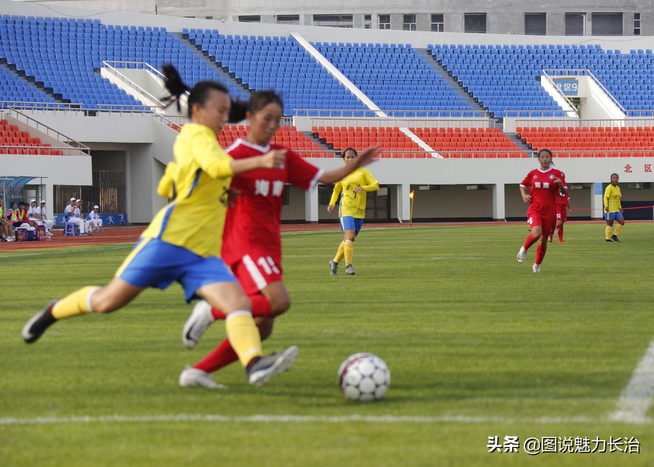 二青会11人制足球预赛,二青会乙组女子100米