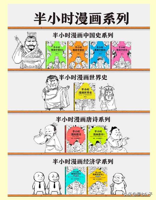漫画半小时看懂唐诗宋词的由来,一口气看完系列唐诗宋词小说漫画