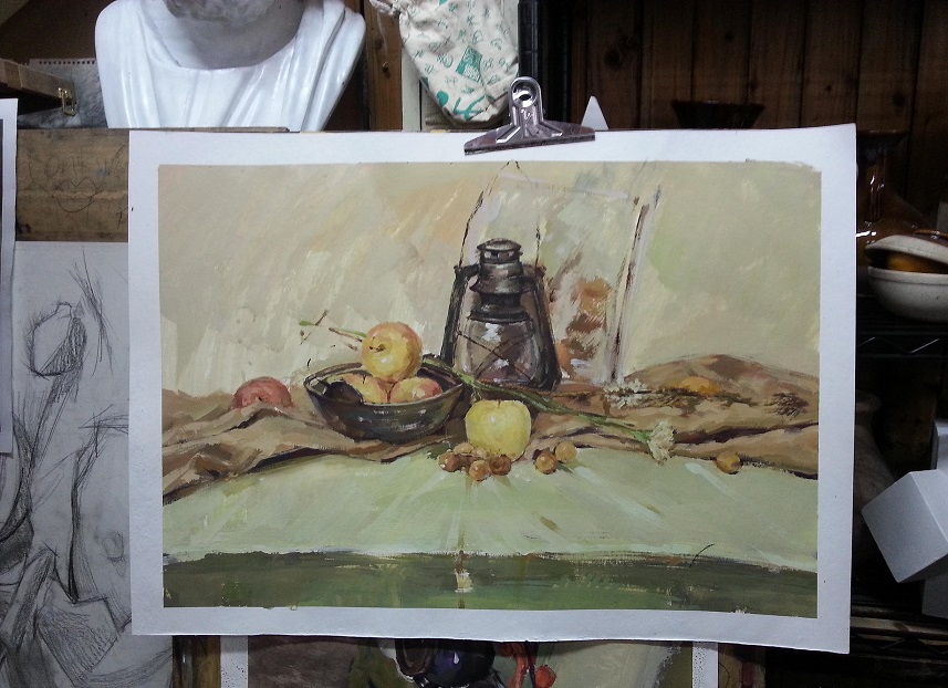 怎样画好水粉画,如何画好水粉画教程