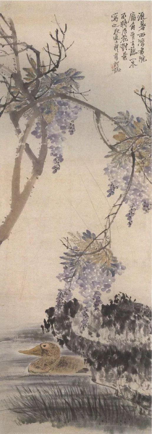 潘天寿写意花鸟画要义,著名画家潘天寿花鸟画构图理论