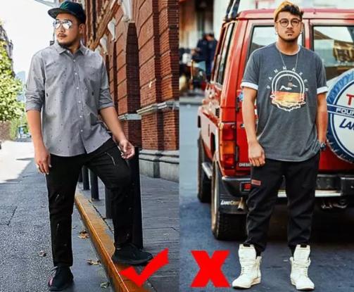 矮胖男生穿搭技巧,又高又胖男生穿搭技巧