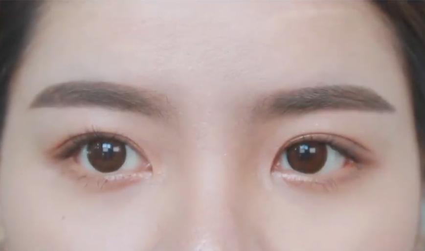 时尚修眉毛,美妆教程初学者修眉