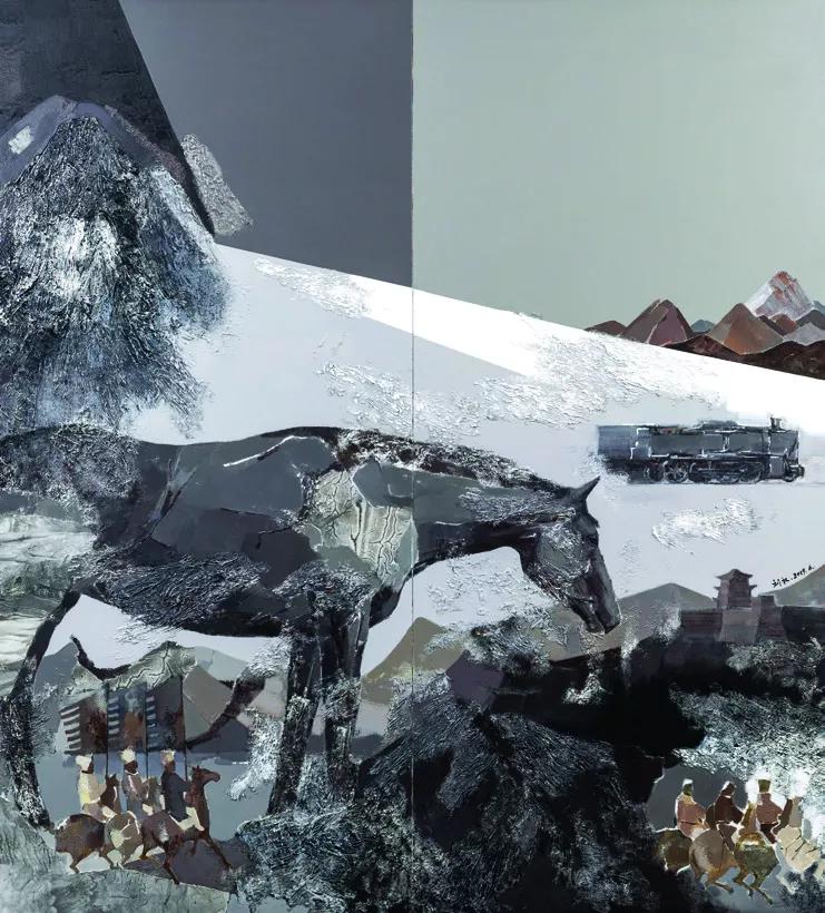 第十三届全国美术作品展油画作品,全国第十一届绘画展油画作品