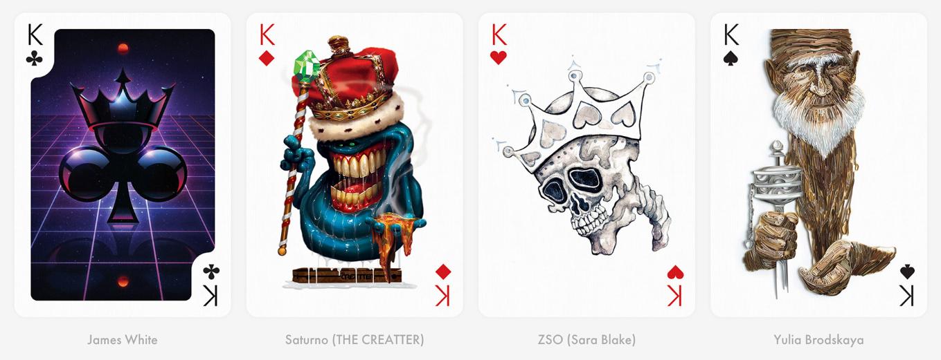 扑克牌广告创意教学,扑克牌创意海报