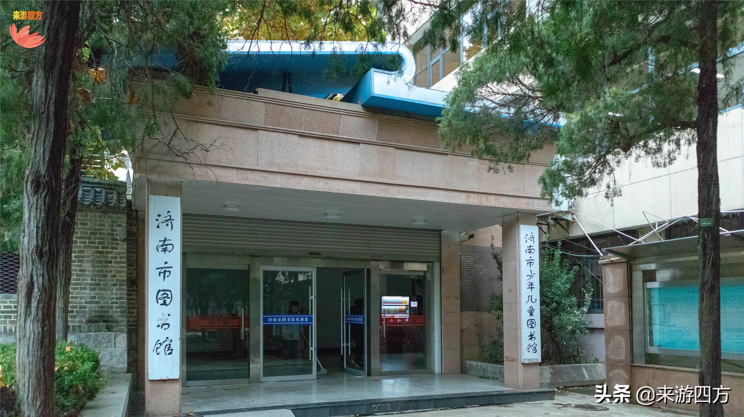 济南中山公园赏花,济南公园赏秋叶