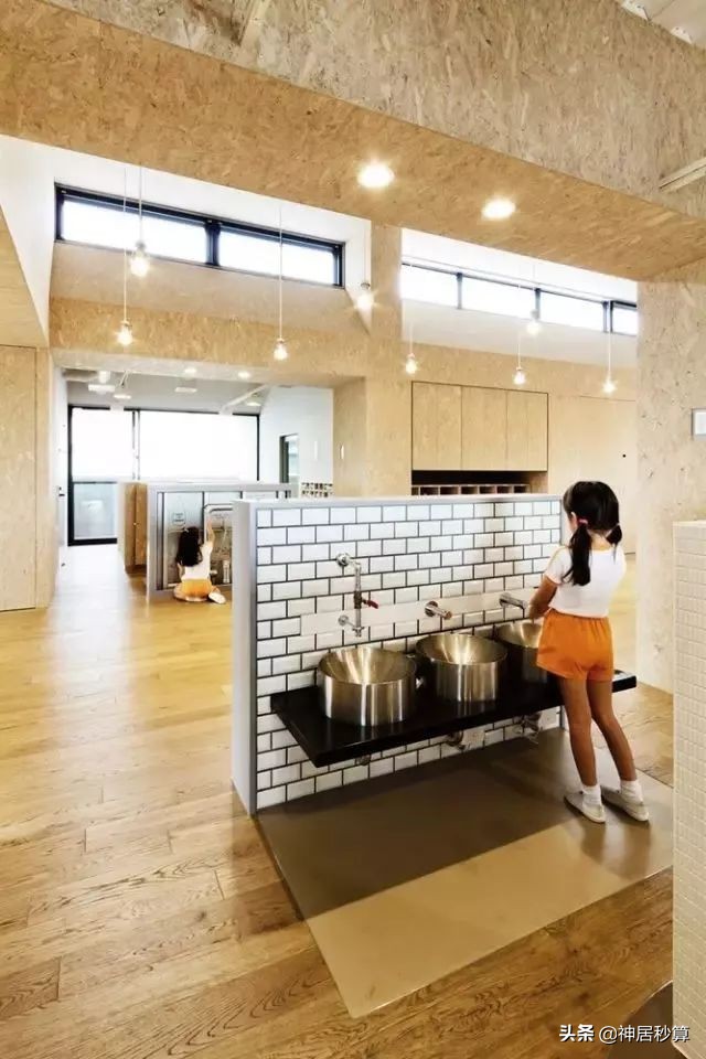 日本幼儿园设计细节,日本著名幼儿园设计