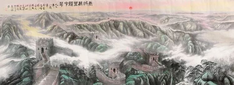 陈继儒山水画作品欣赏,陈良宗山水画作品欣赏