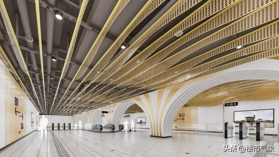 郑州地铁8号线最新装修施工,郑州地铁装修