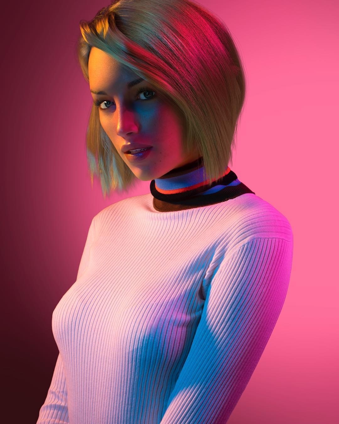 比假脸网红更可怕的虚拟网红，称霸时尚圈？