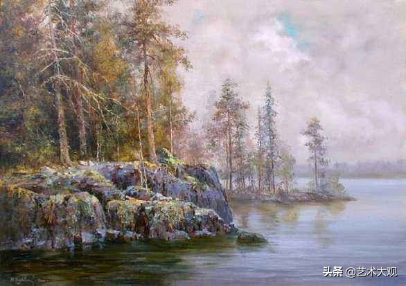 尤里奥布霍夫国画,尤里奥布霍夫作品