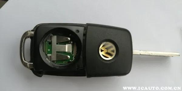 迈腾b8车钥匙更换电池,迈腾b8钥匙更换电池