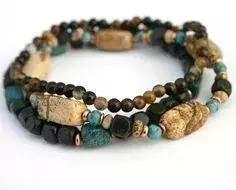 男士简约手串搭配,男人手串搭配