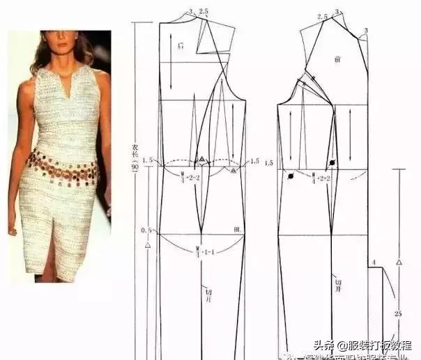 服装打版制版教程,打版纸样制版裁剪教程