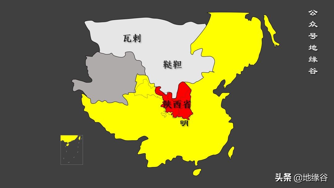 明朝为什么要放弃大片领土,明朝灭亡和甘肃的关系