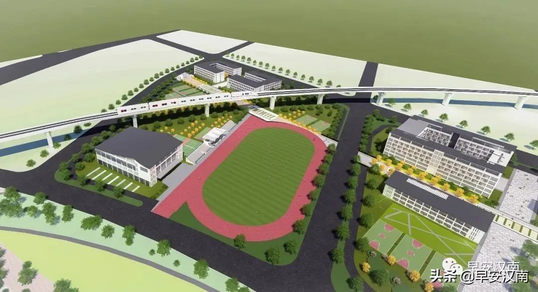 武汉商学院规划,武汉商学院马影河校区效果图