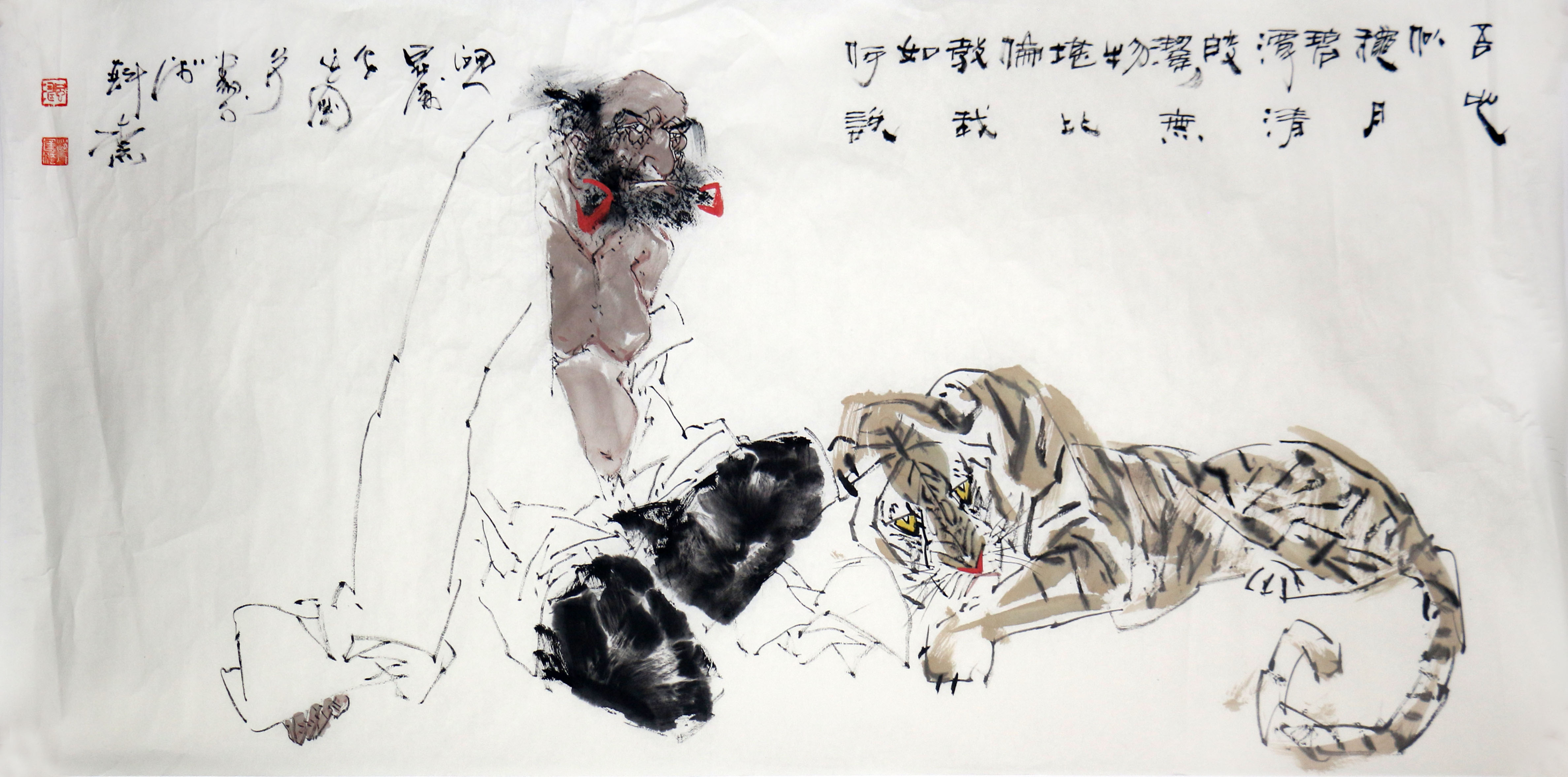 妙悟自然画禅一韵——赏读甘肃著名画家沈风涛先生作品有感