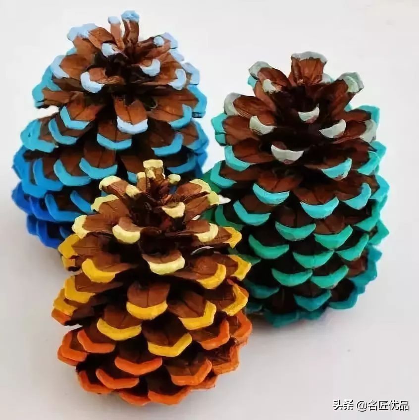 超简易手工环创,树干手工制作环创