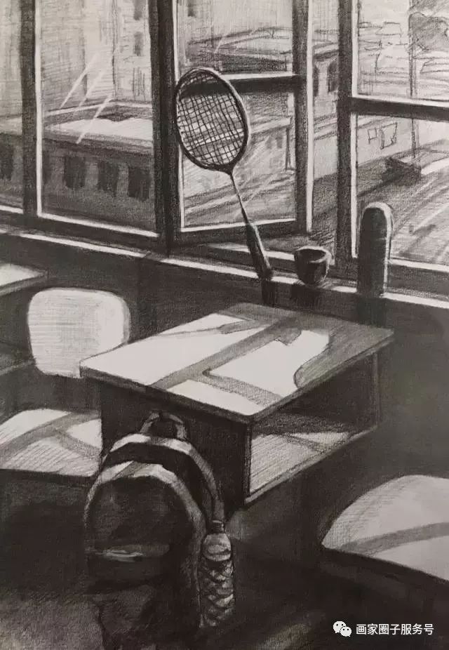 清华大学美术学院设计素描高分卷,清华学生校考素描作品