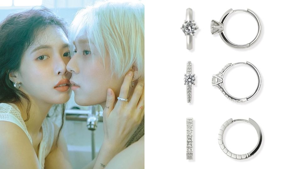 泫雅欧泊戒指同款,泫雅风戒指