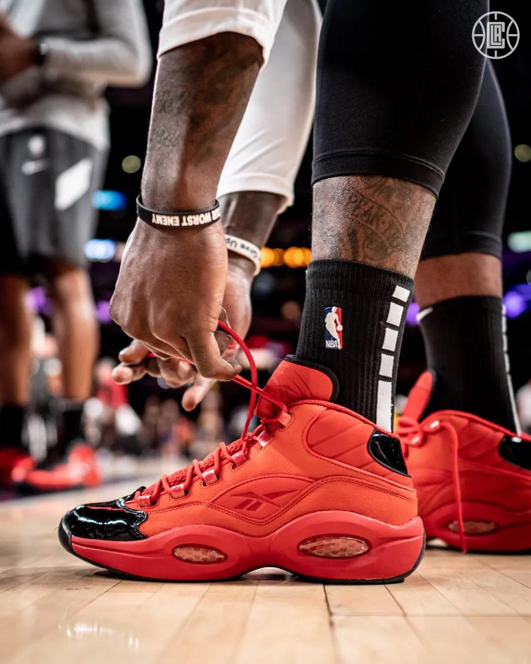 哈雷尔上脚麦迪球鞋,哈雷尔上脚球鞋aj6