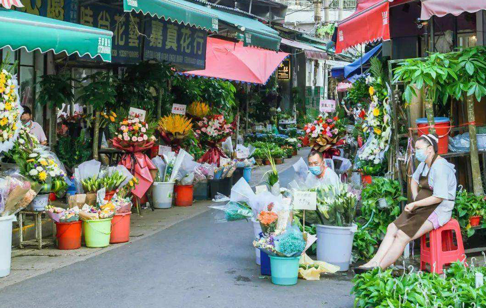 武汉比较大的鲜花批发市场,武汉鲜花市场
