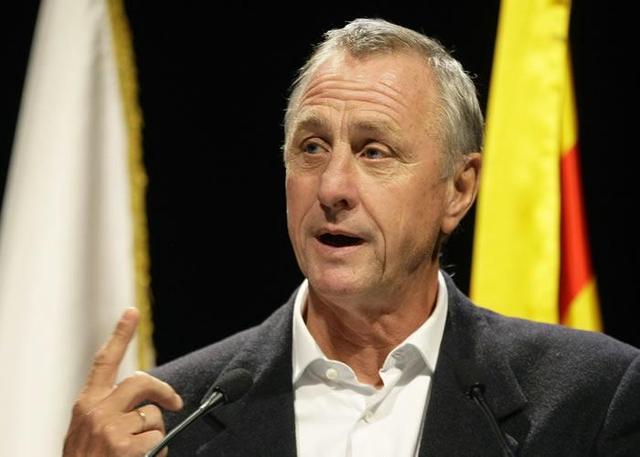 巴萨教父克鲁伊夫,足球基本功克鲁伊夫