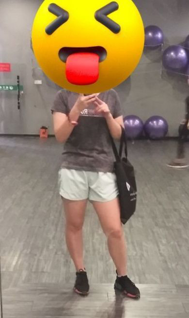 微胖女生怎么减肥成效好？妹子从128斤减到96斤，分享瘦腿经验