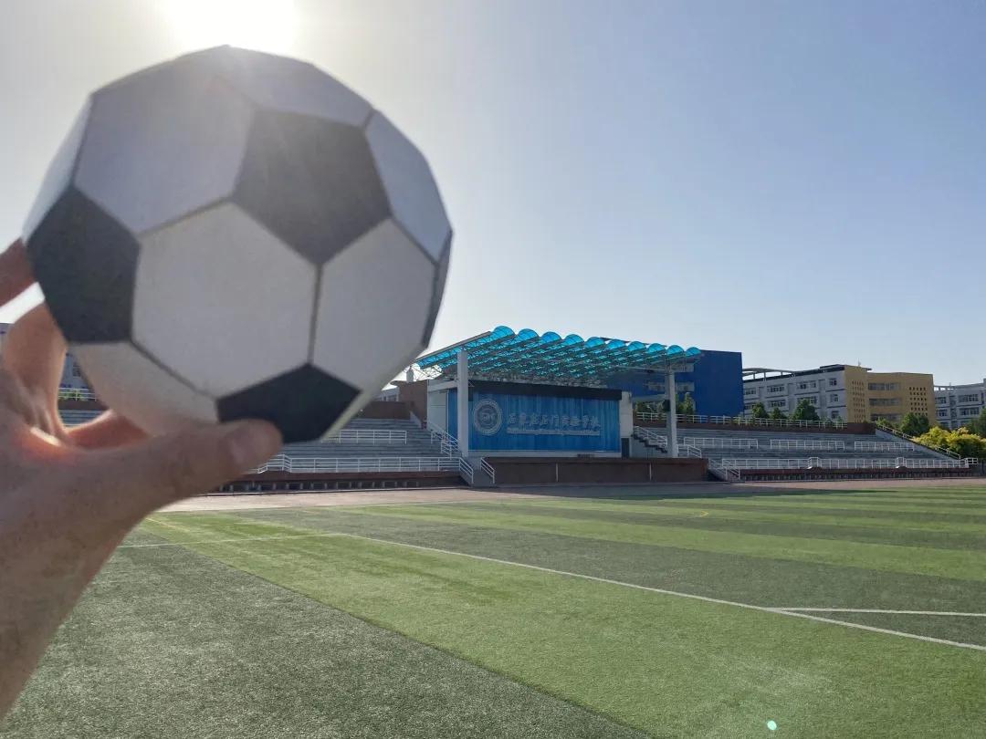 手工足球内马尔,足球diy绘画儿童