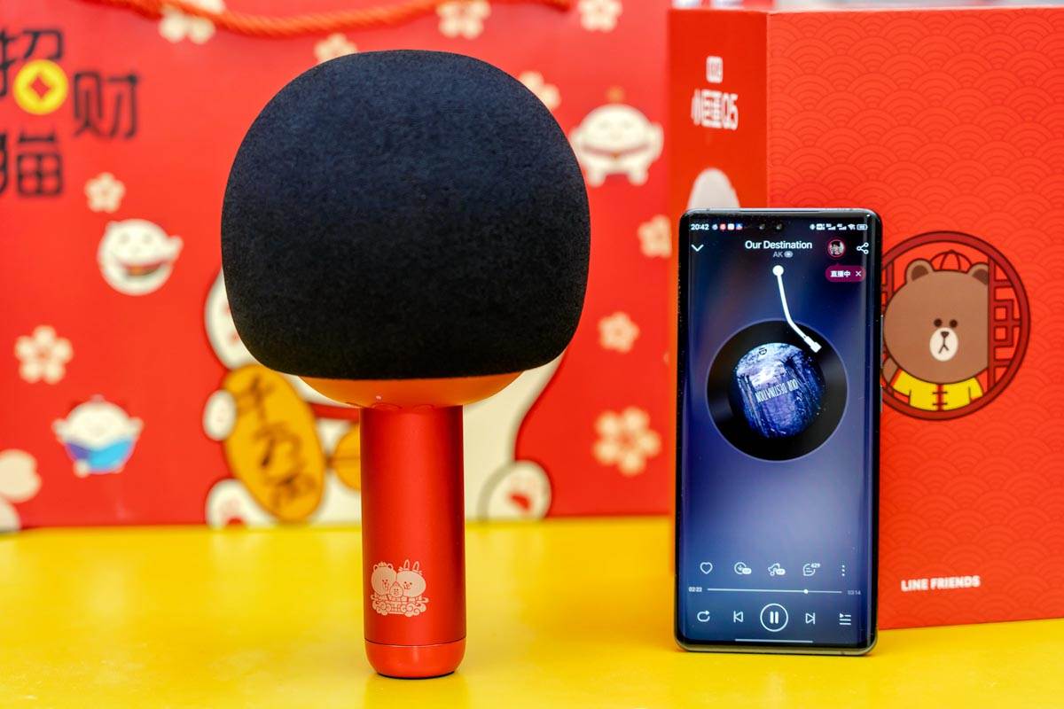 唱吧小巨蛋q5话筒声音怎么调,唱吧麦克风q5评测