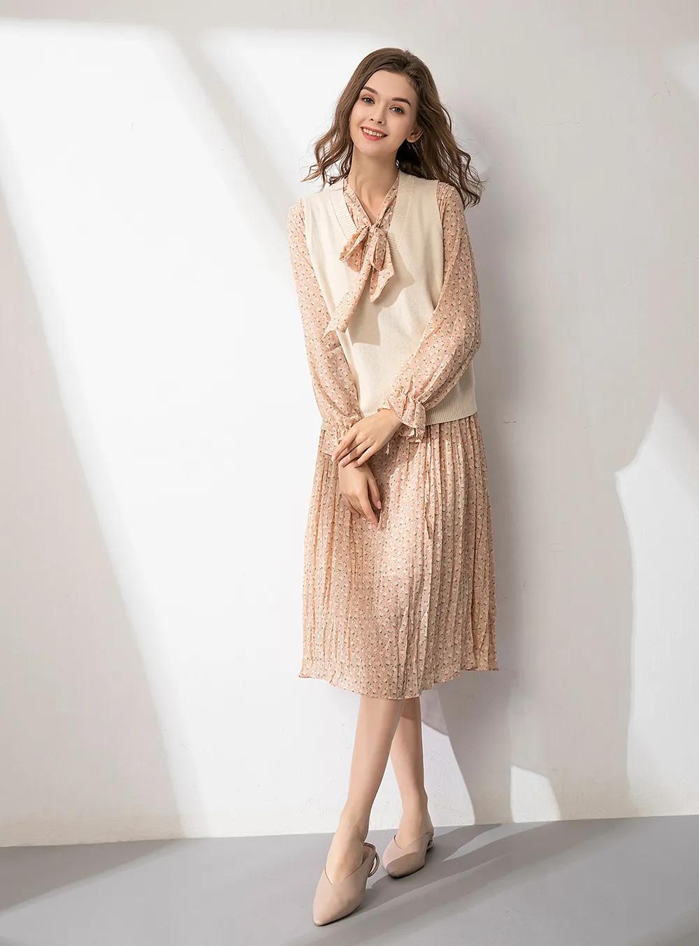 碎花裙这样选好看又显气质,浪漫碎花裙