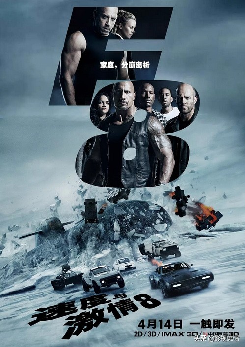 6部突破四十亿票房的电影,票房却过10亿的八部电影