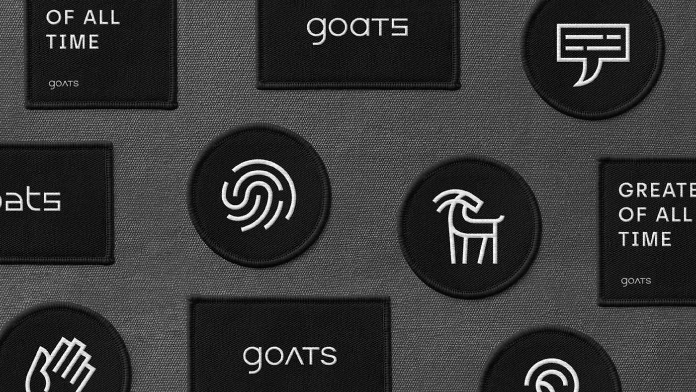 平面设计|G.O.A.T.传播咨询集团品牌形象设计